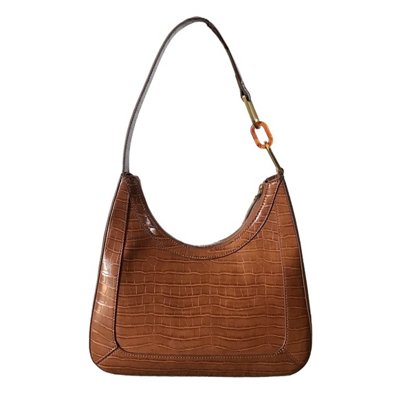 Naturalized Brown Color Hobo/ Shoulder Bag - Picture 5 of 5